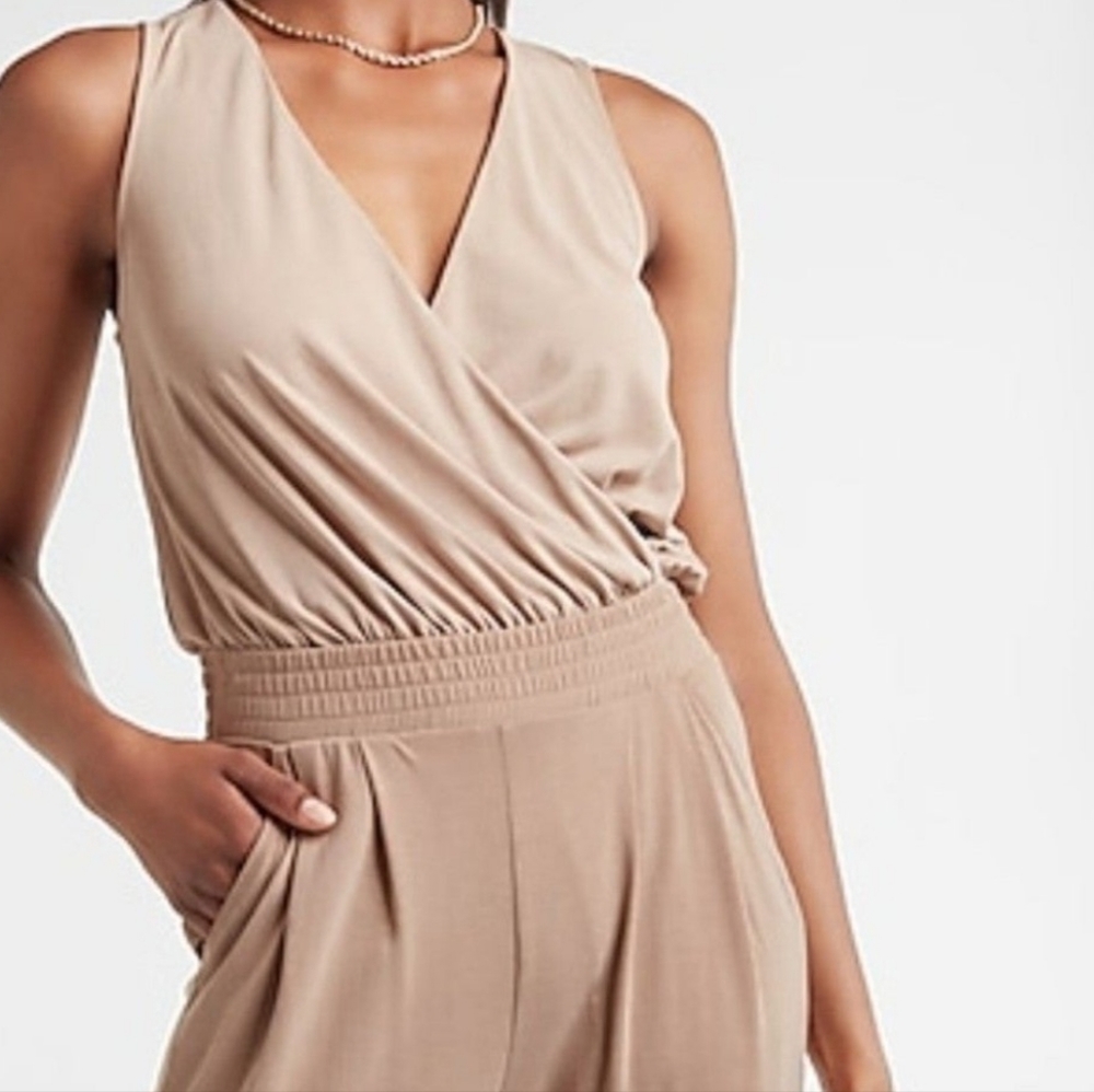 SILKY SUEDED SLEEVELESS WRAP FRONT THONG BODYSUIT